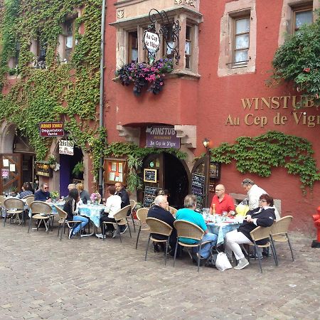 Au Cep De Vigne Bed & Breakfast Riquewihr Eksteriør bilde