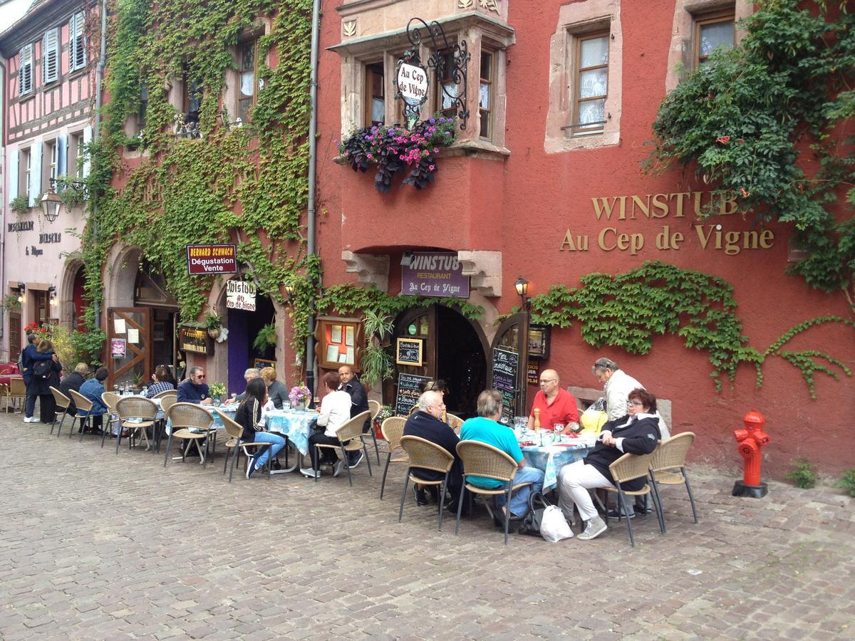 Au Cep De Vigne Bed & Breakfast Riquewihr Eksteriør bilde